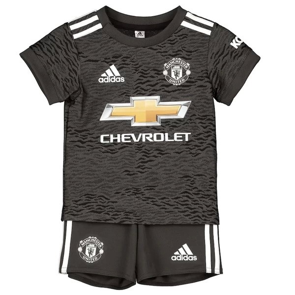 Trikot Manchester United Auswarts Kinder 2020-21 Schwarz Fussballtrikots Günstig